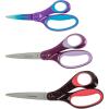 imageFiskars 6quot LeftHanded Big Kids Scissors for Ages 811 Scissors for School or Crafting Back to School Supplies Ombre BlueTurquoiseAssorted Colors