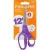 imageFiskars 7quot Student Scissors for Kids Ages 1214 Scissors for School or Crafting Back to School Supplies BluePurple