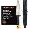 imageFiskars Hori Hori Garden Knife with Sheath MultiPurpose Heavy Duty Gardening Hand Tool for Weeding Planting Digging with Hanging Hole