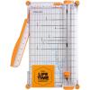 imageFiskars Precision Paper Trimmer Easy Safe and Accurate for Crafts Gifts Cards Photos Always Cuts Straight SwingOut Arm Extends Measurements Lightweight and Portable Sharp Paper Cutter