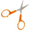 imageFiskars Premier No 5 MicroTip OrangeHandled Fabric Scissors  Double Loop Handle  Sewing and Craft Scissors  Orange4 inches