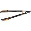 imageFiskars Ratchet Drive Anvil Lopper 32 Inch Heavy Duty Tree Trimmer 2 inch Cut Capacity Riveted Handles for Easy Squeeze Cutting PowerBypass Lopper 24