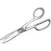 imageGingher Utility Shears with Protective Sheath  8quot Stainless Steel Fabric Scissors  BluntTip Knife Edge Fabric Shears  Silver