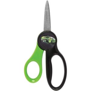 imageFISKARS Magic Morph Kids Scissors  Image Moves when Tilted  Pointedtip for Ages 4  Fun TRex Design  Back to School SuppliesTRex