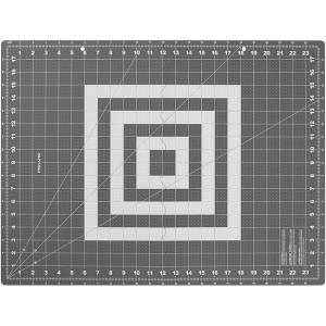 imageFiskars 18quot x 24quot Folding Cutting Mat for Travel and Storage  Fabric and Sewing Craft Projects  SelfHealing Mat  Gray128L x 02W