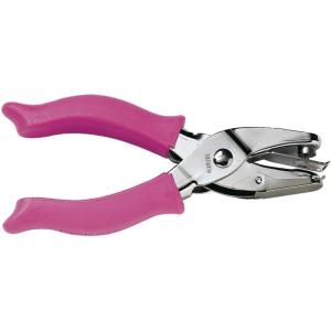 imageFiskars 23517097J Circle Hand Punch 18 Inch Purple  Pink14 in Heart