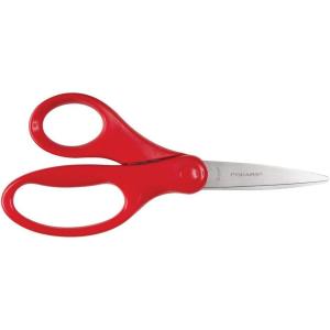 imageFiskars 6quot Big Kids Scissors for Kids Ages 811 Scissors for School or Crafting Back to School Supplies TurquoiseRed