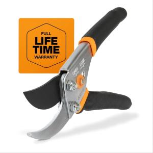 imageFiskars Bypass Pruning Shears 58Inch Cut Capacity Garden Clippers Gardening Scissors with Sharp Rust Resistant Steel BladeBypass Pruner