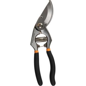 imageFiskars Bypass Pruning Shears 58Inch Cut Capacity Garden Clippers Gardening Scissors with Sharp Rust Resistant Steel BladeDeluxe Pruner