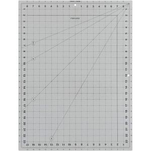 imageFiskars Crafts Cutting Mat DIY 18 in x 24 in 18x24 Grey