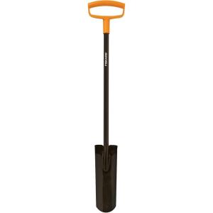 imageFiskars Garden Shovel for Digging Heavy Duty Steel Gardening Tool with Straight HandleTransplanting Spade