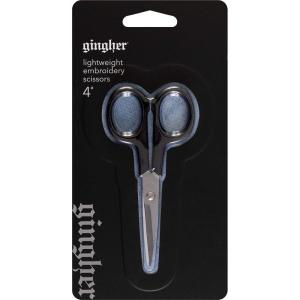 imageFiskars Gingher 01005102 Lightweight Embroidery Scissors 4Inch  Black