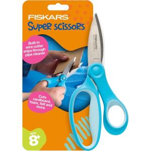 imageFiskars Kids Cutting Pen and Mat  Safe Precision Cutting Tool with Foldable NonSlip Mat for Crafting and School ProjectsSuper Scissors