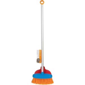 imageFiskars Kids Essential Landscaping Set  Leaf Rake and Garden Shovel  Kids Gardening Set  2 PieceRedGreenKids Cleanup Set