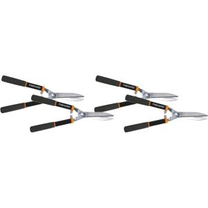 imageFiskars PowerLever Hedge Shears  25quot33quot Extendable Handle  Plant Cutting Scissors  Yard and Garden Tools  OrangeBlack4Pack