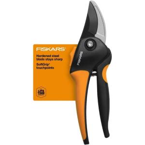 imageFiskars Pruning Shears Bypass Pruner that Cuts Through Stems up to 34Inch PowerGear Technology For More Power on Every CutSmall