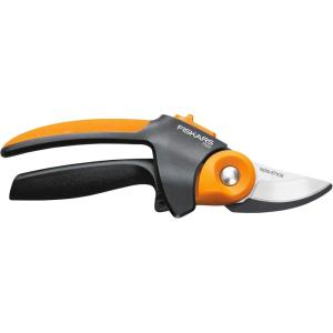 imageFiskars Pruning Shears Bypass Pruner that Cuts Through Stems up to 34Inch PowerGear Technology For More Power on Every CutSoftgrip