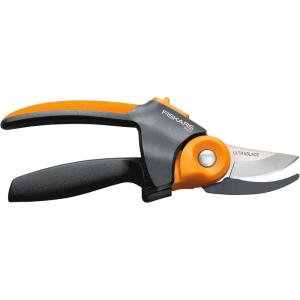 imageFiskars Pruning Shears Bypass Pruner that Cuts Through Stems up to 34Inch PowerGear Technology For More Power on Every CutUltraBlade Softgrip