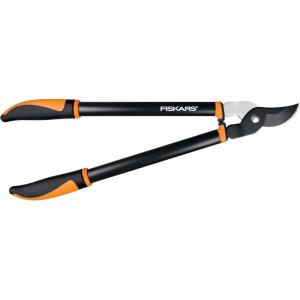 imageFiskars Ratchet Drive Anvil Lopper 32 Inch Heavy Duty Tree Trimmer 2 inch Cut Capacity Riveted Handles for Easy Squeeze Cutting PowerBypass Lopper 24