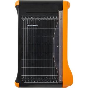 imageFiskars Recycled Bypass Paper Trimmer  12quot Cut Length  Guillotine Paper Cutter with SelfSharpening Blade  BlackRecycled Trimmer 9