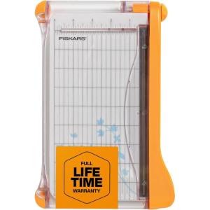 imageFiskars Recycled Bypass Paper Trimmer  12quot Cut Length  Guillotine Paper Cutter with SelfSharpening Blade  BlackTrimmer 9