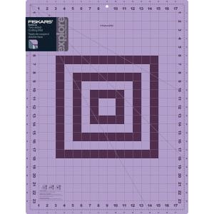 imageFiskars Self Healing Cutting Mat with Grid for Sewing Quilting and Crafts  24quot x 36 Grid LilacMountain HazeLilac