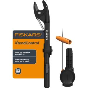imageFiskars XtendControl Pruning Head and Cord Reel with Linear DoublePulley System QuickAdjust PullCord Handle Compatible with XtendControl Extension Poles Pole Not IncludedPruning Head and Cord Reel