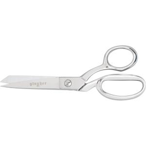 imageGingher Stork Embroidery Scissors and Leather Sheath  35quot Craft Scissors for Fabric Thread and Needlework Yarn Cutting  Gold7 Knife Edge