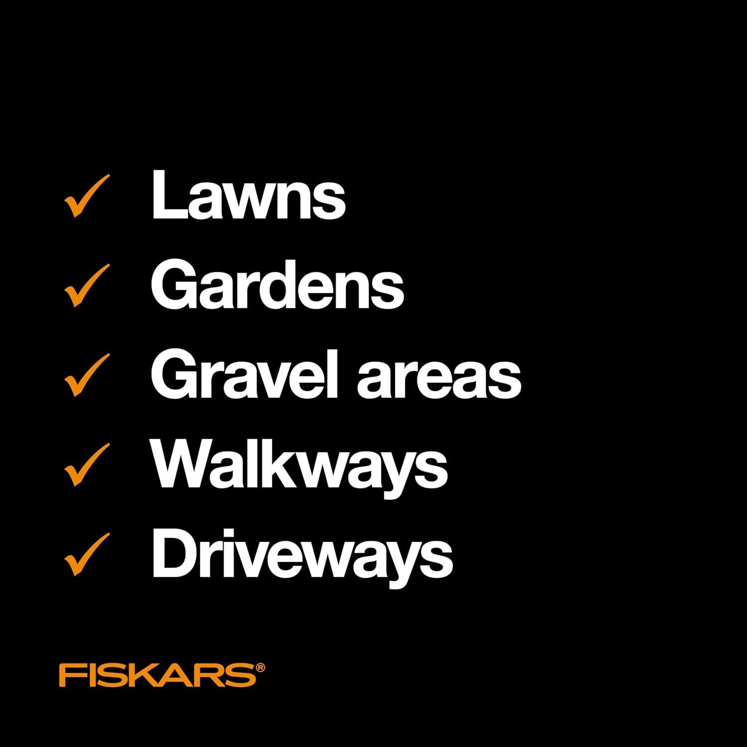 imageFiskars 3Claw Stand Up Weed Puller Tool Gardening Weeder Hand Weeding Tool with 39quot Long Ergonomic Handle with EasyEject Mechanism3claw
