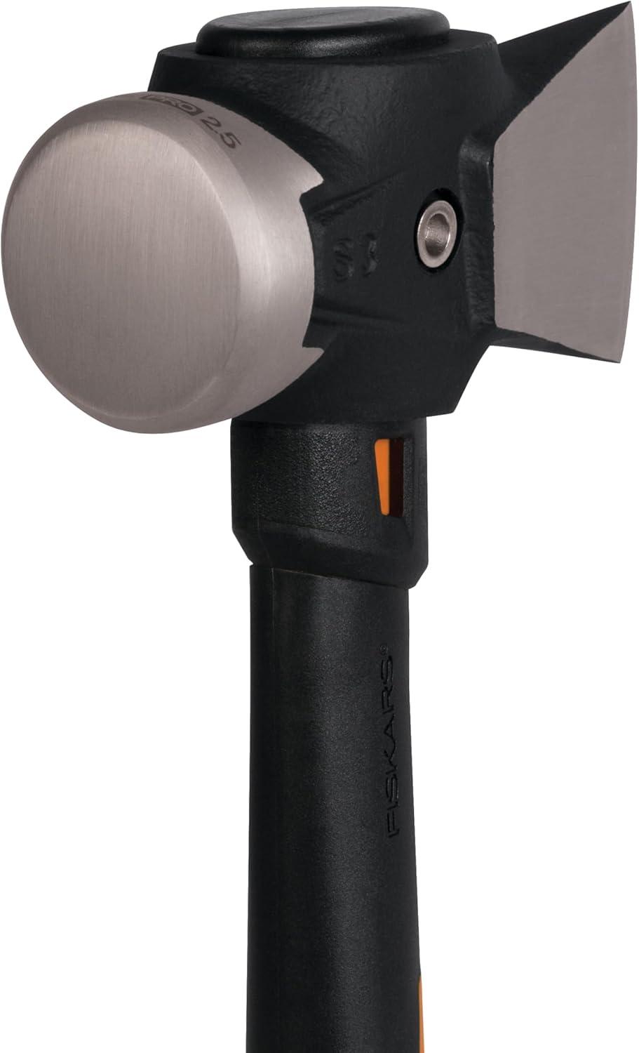 imageFiskars 8 lb Splitting Maul  36quot ShockAbsorbing Comfort Grip Handle  Rust Resistant Forged Steel Blade  Wood Splitter Maul for Hardwood  Split Wood for Campfires  Bushcraft GearPro IsoCore 25 lb Maul