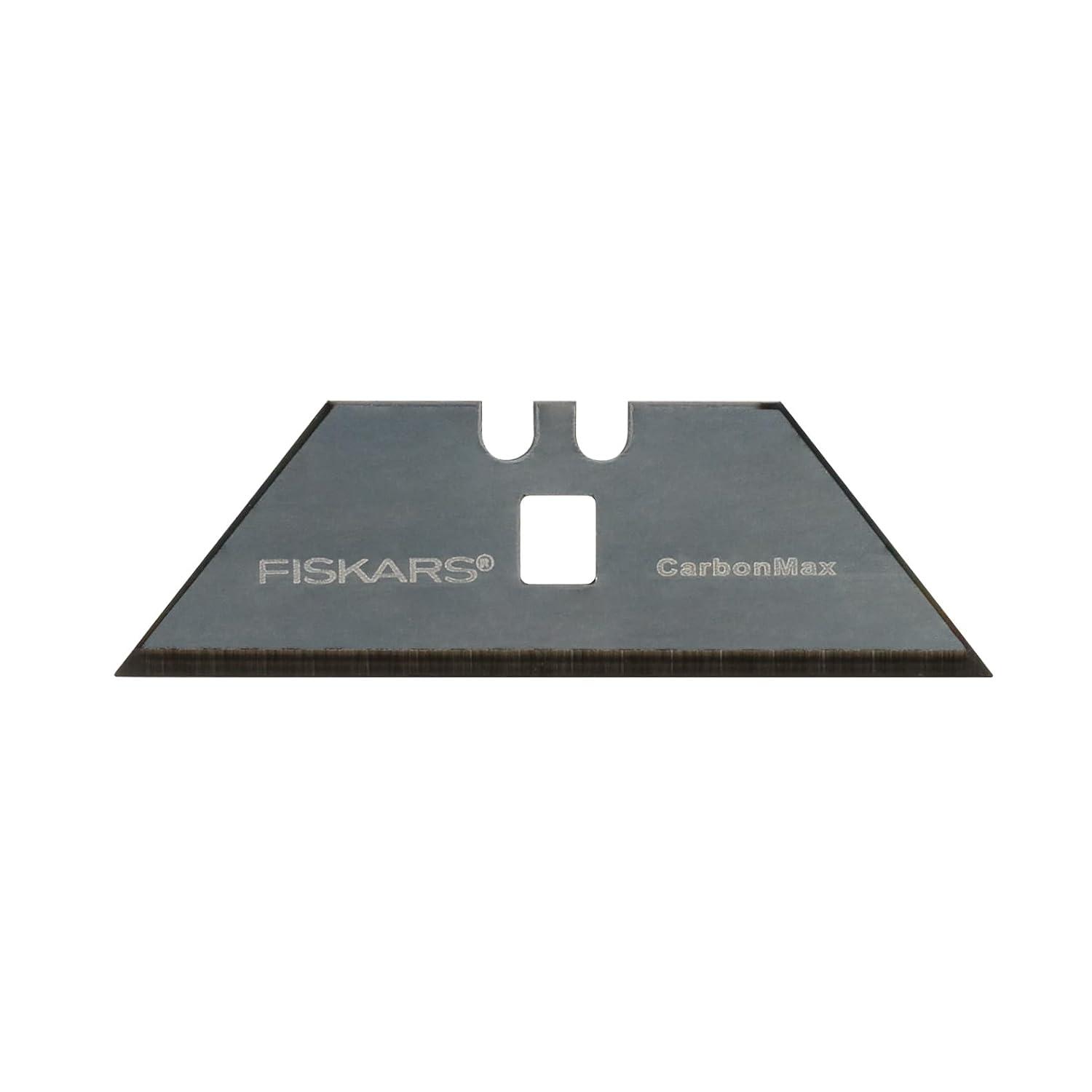 imageFiskars Pro CarbonMax 34quot Utility Knife Blades Replacement Blades made with Carbon Steel 20Pack