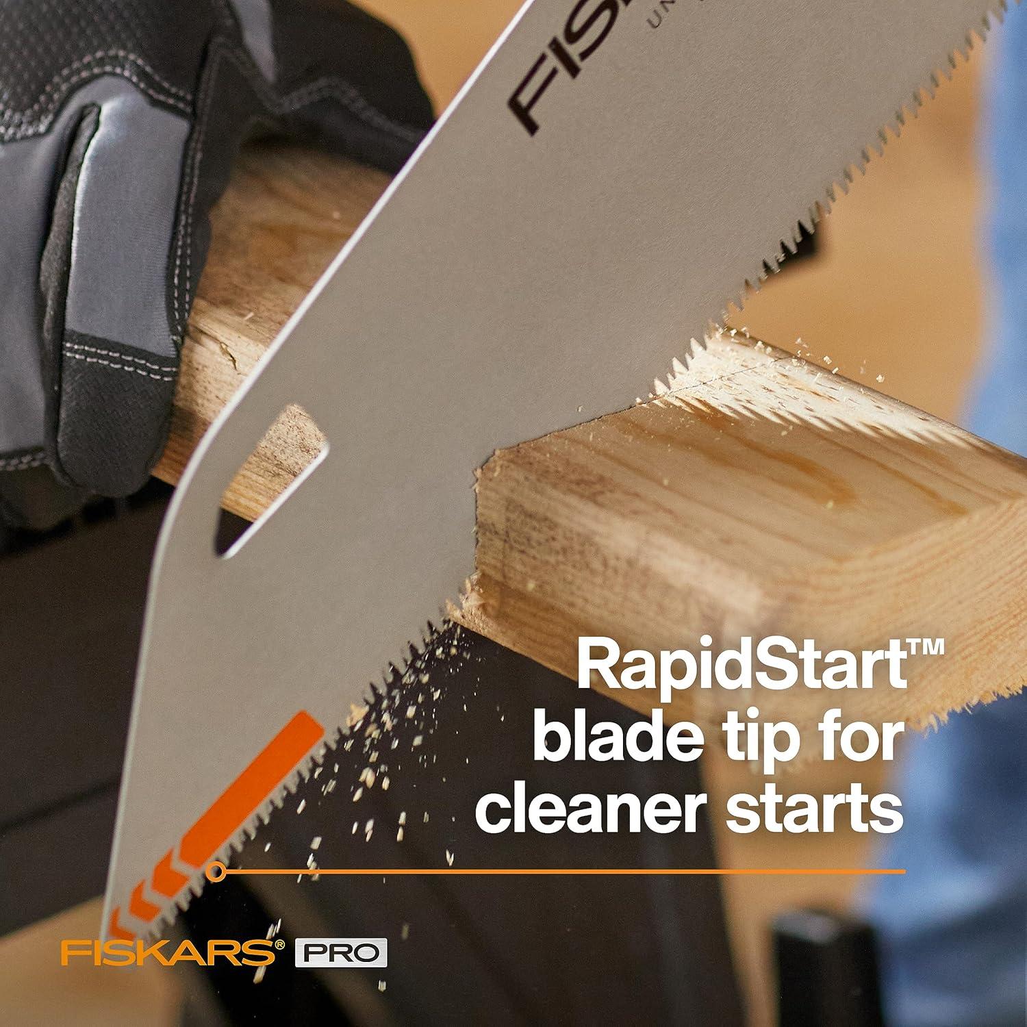 imageFiskars Pro POWER TOOTH Compact Utility Hand Saw 6 in blade15 Hand Saw