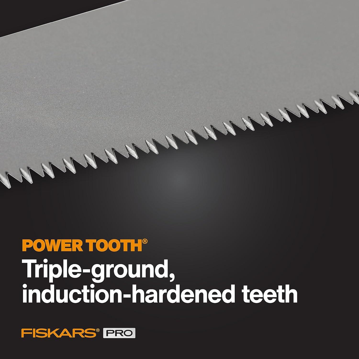 imageFiskars Pro POWER TOOTH Compact Utility Hand Saw 6 in blade15 Hand Saw