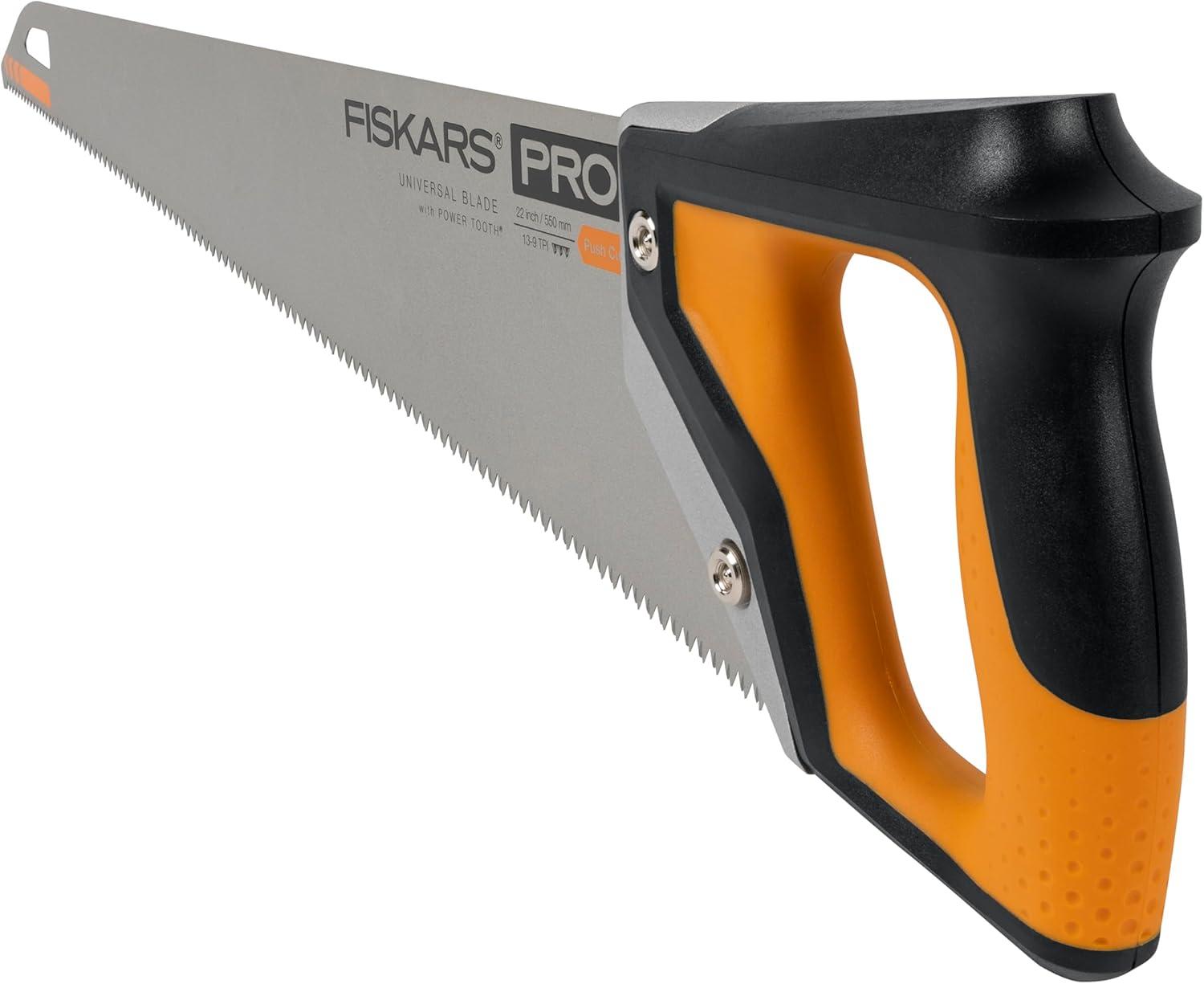 imageFiskars Pro POWER TOOTH Compact Utility Hand Saw 6 in blade22 Hand Saw