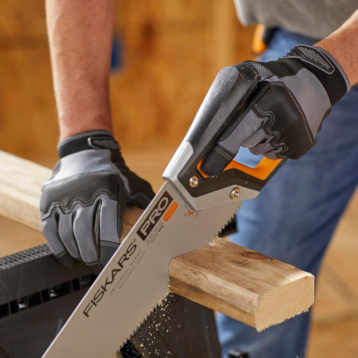 imageFiskars Pro POWER TOOTH Compact Utility Hand Saw 6 in blade22 Hand Saw