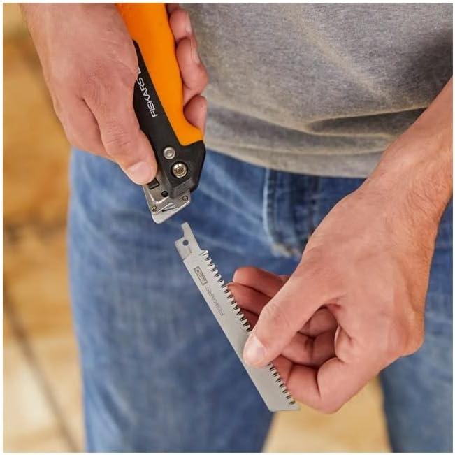 imageFiskars Pro POWER TOOTH Compact Utility Hand Saw 6 in bladeCompact Hand Saw