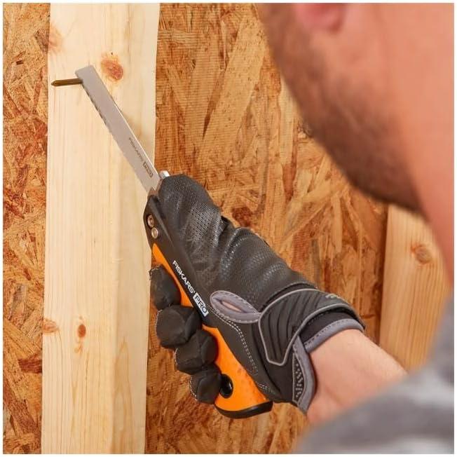 imageFiskars Pro POWER TOOTH Compact Utility Hand Saw 6 in bladeCompact Hand Saw