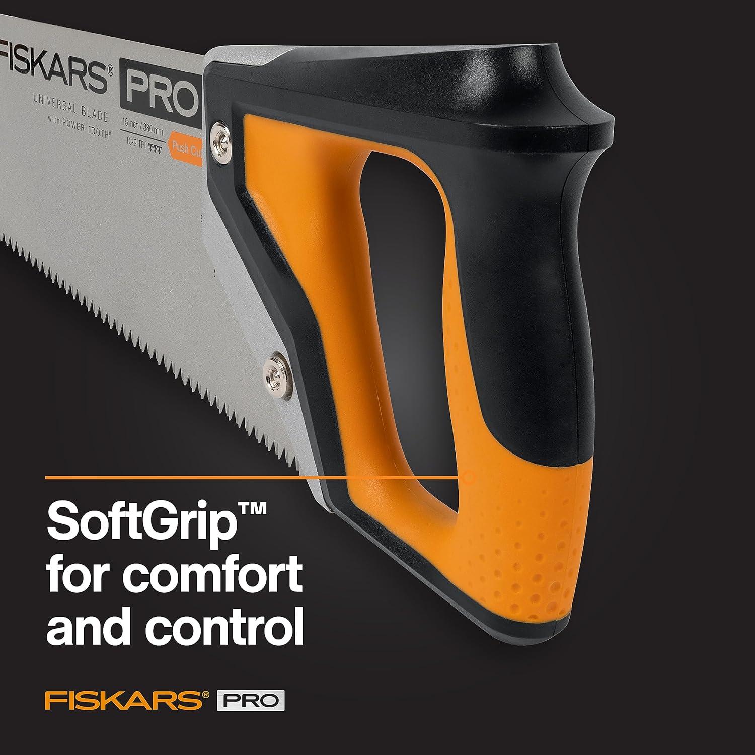 imageFiskars Pro POWER TOOTH Compact Utility Hand Saw 6 in bladeHand Saw