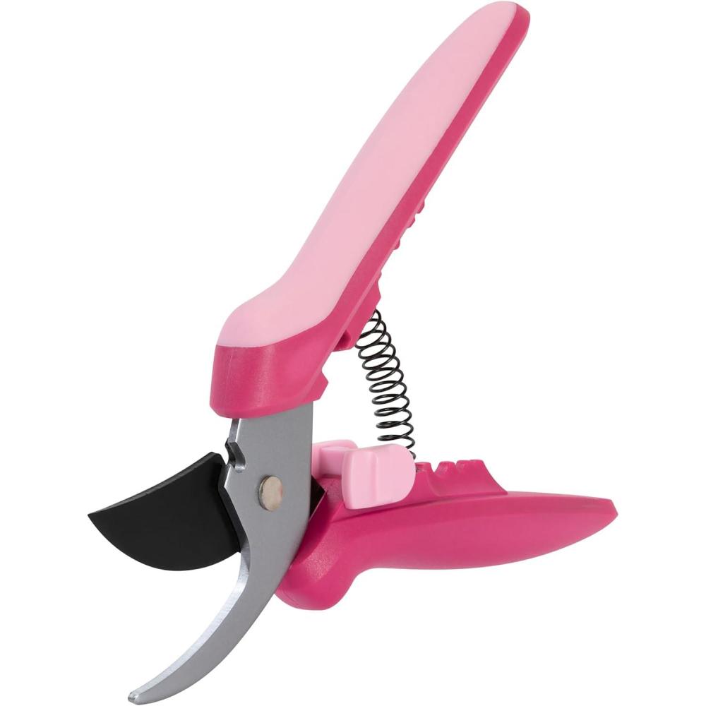 imageFiskars Floral Pruning Shears  Plant Cutting ScissorsGarden Clippers For Deadheading and Working with Flowers  Rose Petal PinkRose Petal Pink