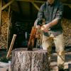 imageFiskars 28quot Hookaroon Saves Your Back  Lift Drag ampamp Load Heavy Rounds of Firewood and Split Wood  Sharp and Lightweight Pick Tool for Logs  Pickaroon Logging Tool  Forestry Tools12 Inch