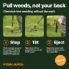 imageFiskars 3Claw Stand Up Weed Puller Tool Gardening Weeder Hand Weeding Tool with 39quot Long Ergonomic Handle with EasyEject Mechanism3claw