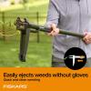 imageFiskars 3Claw Stand Up Weed Puller Tool Gardening Weeder Hand Weeding Tool with 39quot Long Ergonomic Handle with EasyEject Mechanism4claw