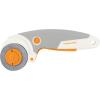 imageFiskars 60mm Rotary Cutter for Fabric with Ergonomic Loop Grip And Comfort Handle Titanium Rotary Fabric Cutter for Thick Materials Easy and Safe Blade Change Sewing Supplies and Quilting ToolsEasy Change Trigger