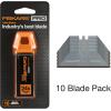 imageFiskars 7710201001 Pro Utility Knife Replacement Blades 10 Pack Silver 10 Count