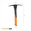 imageFiskars 8 lb Splitting Maul  36quot ShockAbsorbing Comfort Grip Handle  Rust Resistant Forged Steel Blade  Wood Splitter Maul for Hardwood  Split Wood for Campfires  Bushcraft GearPro IsoCore 15lb PickMattock