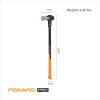 imageFiskars 8 lb Splitting Maul  36quot ShockAbsorbing Comfort Grip Handle  Rust Resistant Forged Steel Blade  Wood Splitter Maul for Hardwood  Split Wood for Campfires  Bushcraft GearPro IsoCore 6 lb Maul