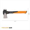 imageFiskars 8 lb Splitting Maul  36quot ShockAbsorbing Comfort Grip Handle  Rust Resistant Forged Steel Blade  Wood Splitter Maul for Hardwood  Split Wood for Campfires  Bushcraft GearPro IsoCore 25 lb Maul