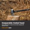 imageFiskars 8 lb Splitting Maul  36quot ShockAbsorbing Comfort Grip Handle  Rust Resistant Forged Steel Blade  Wood Splitter Maul for Hardwood  Split Wood for Campfires  Bushcraft GearPro IsoCore 6 lb Maul