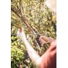 imageFiskars Bypass Garden Pruners L XSeries PowerGear P961 with Rolling Handle for Fresh Branches and Twigs NonStick Coated Stainless Steel Blades Length 222 cm BlackOrange 1057175Xseries P921