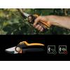 imageFiskars Bypass Garden Pruners L XSeries PowerGear P961 with Rolling Handle for Fresh Branches and Twigs NonStick Coated Stainless Steel Blades Length 222 cm BlackOrange 1057175Xseries P941